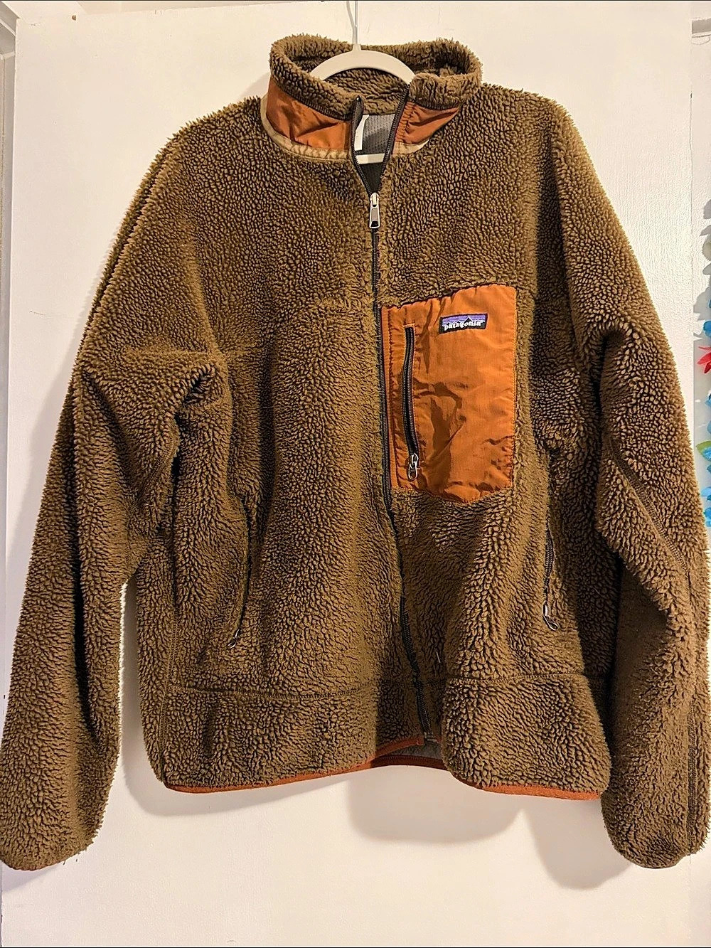 Patagonia Retro-X Fleece Jacket Men's Brown Fleece XL